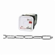 CAMPBELL CHAIN & FITTINGS Chain, Handy Link, 120 Trade, 500 Ft Length, 255 Lb Load, Low Carbon Steel, Zinc Plated Finish, 0339626 0339626
